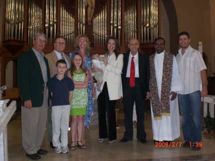 Domenico Porpora Jr. Baptism 2.07.2009