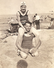 Ray & Bea at Lake Erie