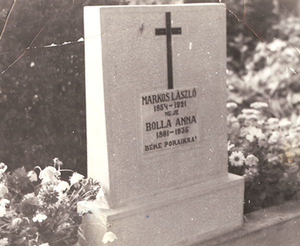 Grave Laszlo Markos & Anna Bolla