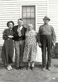Sadie & Stanley Stachak with Martha & Ignatius Stasiak